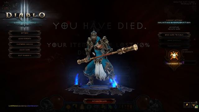 Монах тысячи чертей - Великий портал 50 уровень смотреть онлайн