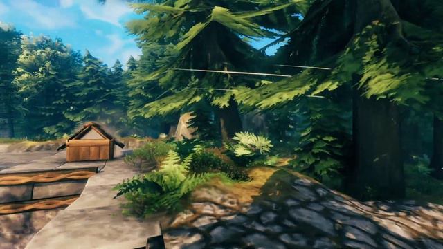 Valheim: Hearth & Home Base Building Idea's The Pit Base. смотреть онлайн