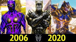 Черная Пантера - Эволюция в Играх (2006 - 2020) ! Чедвик Боузман R.I.P. !