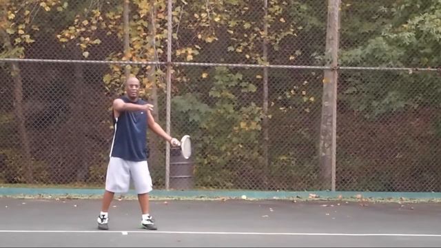 West Virginia Tennis: Forehand lesson Richard 1 смотреть онлайн
