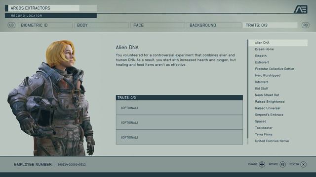 Starfield Choose Traits and Background List смотреть онлайн