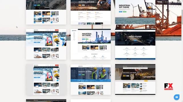 Industrial - Factory, Industry, Manufacturing WordPress Theme Mo смотреть онлайн