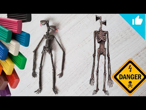 Слепить сиреноголового из пластилина / Как победить сиреноголового и откуда он взялся смотреть онлайн