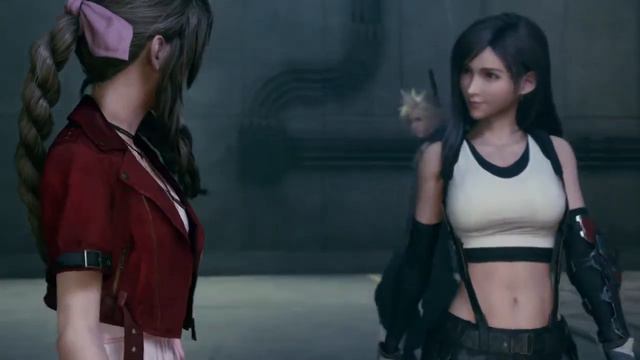 FINAL FANTASY VII REMAKE: Tifa and Aerith save Cloud смотреть онлайн