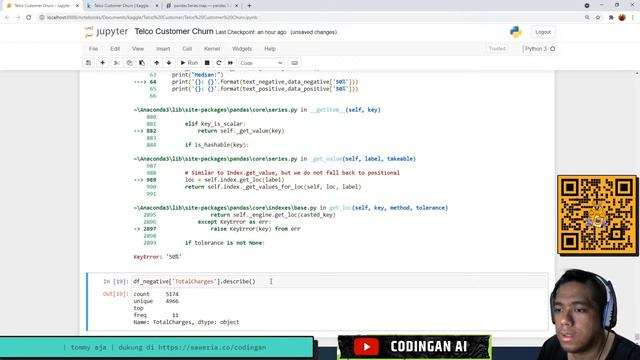 Kaggle LiveCoding: Telco Customer Churn смотреть онлайн