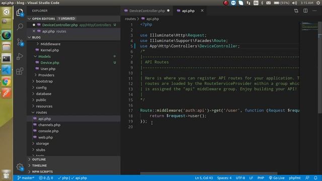 Laravel 8 tutorial - get data with API | get method смотреть онлайн