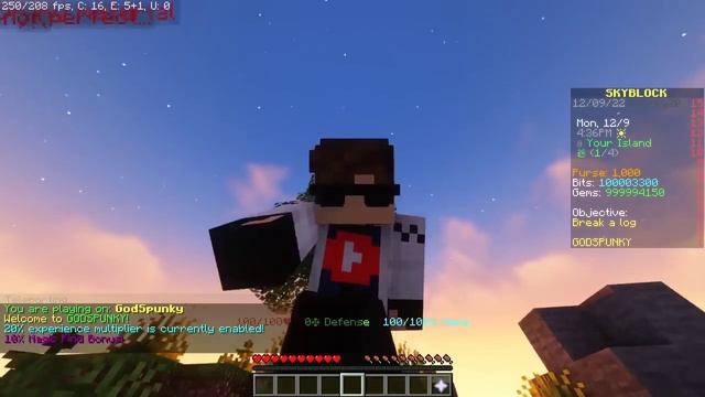 How to join The GODSPUNKY NETWORK || Minecraft Java + PE Network смотреть онлайн