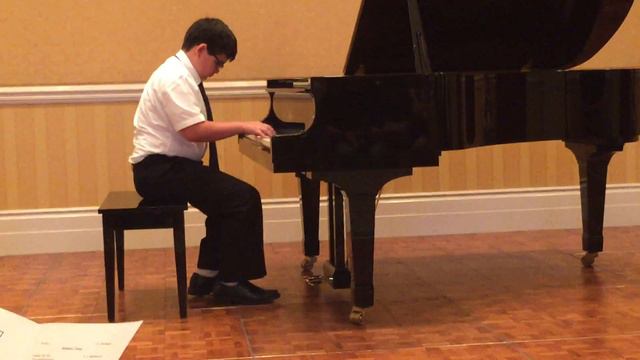 Bach Invention No. 13 in A minor BWV 784. Arthur Ukudeev-Freeman. 2015 смотреть онлайн