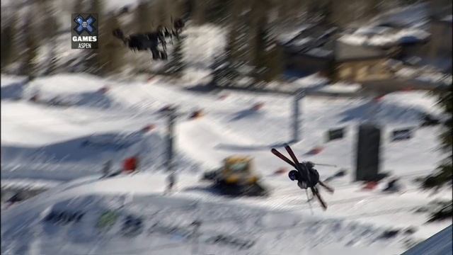Gus Kenworthy lands triple in Slopestyle - Winter X Games смотреть онлайн