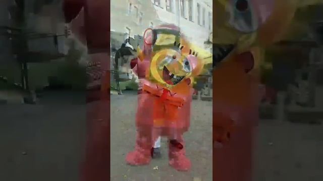 Ростовые куклы на праздник с крутым поздравлением! Могилев #праздник #анимации #funny смотреть онлайн