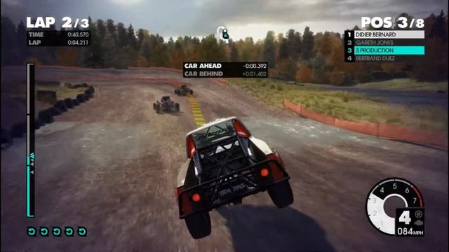 Dirt 3 on ATI 5750 & AMD Athlon II x4 640 Ultra Settings смотреть онлайн