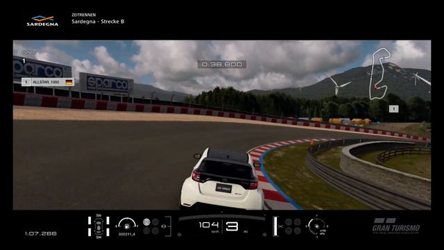GT Sport - Nations Cup Sardegna B - Toyota GR Yaris RZ '20 смотреть онлайн