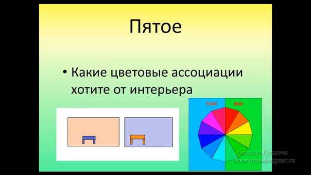 Видеоурок №3 Секрет стильного дизайна - цветовая гармония смотреть онлайн