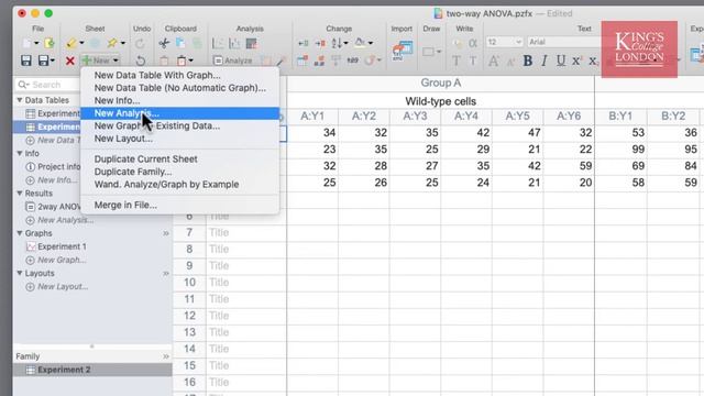 Using the Wand Tool in GraphPad Prism смотреть онлайн