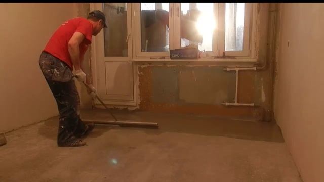 выравнивание полов два варианта(ровнитель)leveling floors смотреть онлайн