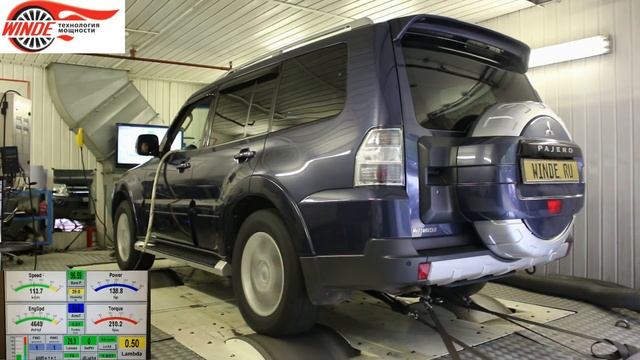 MItsubishi Pajero - чип тюнинг WWW.WINDE.RU смотреть онлайн