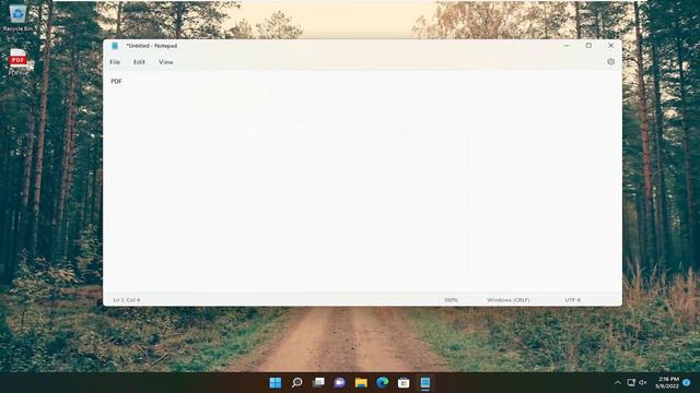 How to Save Notepad File in HTML and PDF Format in Windows [Tutorial] смотреть онлайн