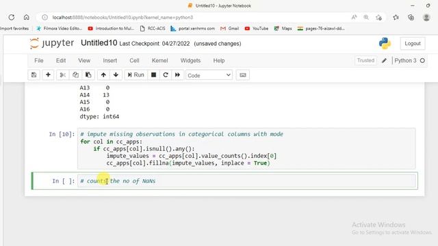 Credit Card approval data preprocessing Machine Learning Python смотреть онлайн