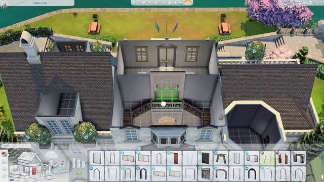 Britechester University Commons ? || The Sims 4: Speed Build смотреть онлайн