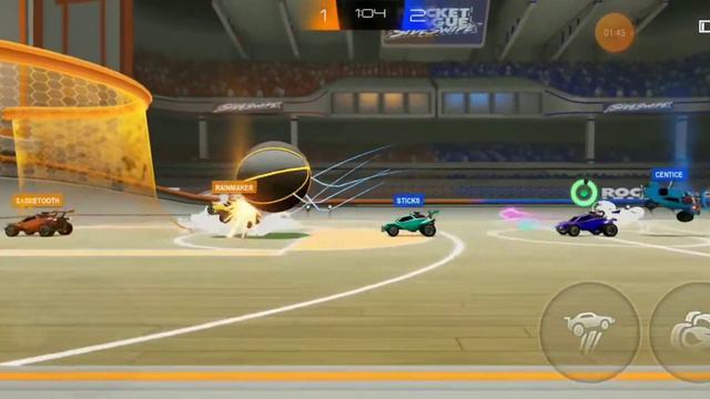The Best Car Sports Game In Mobile(rocket League Sideswipe)
