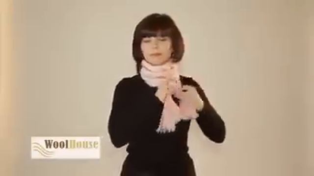 Способы завязывания шарфов смотреть онлайн