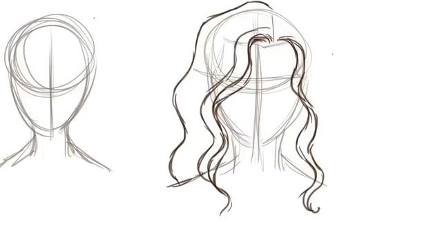 How To Draw Curly Hair