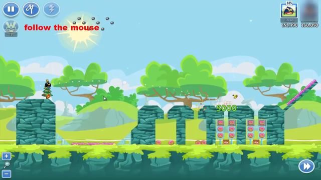 Angry Birds Friends Tournament Week 169 Level 5 | power up HighScore ( 175.670 k ) смотреть онлайн