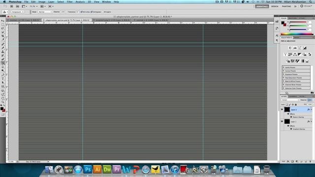 Photoshop Tutorial: How to Make a Youtube Background for the New 3.0 Layout (partners) смотреть онлайн