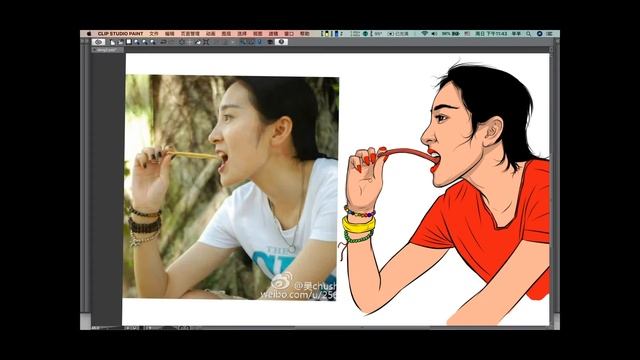 Illustration design Photoshop (Tutorial)— I am hungry смотреть онлайн