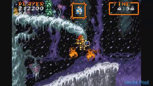 Super Ghouls n Ghosts (Gameboy Advance) Playthrough Longplay Retro game смотреть онлайн