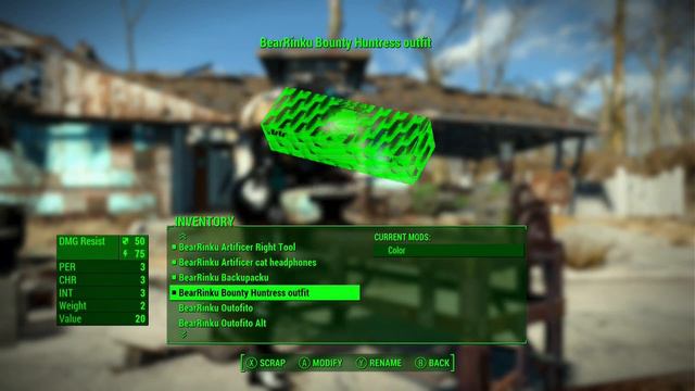 BearRinku Armors CBBE Fallout 4 Xbox One/PC Mods