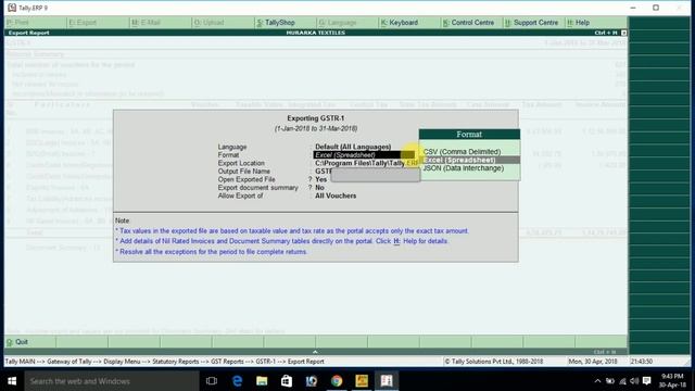 How to File GSTR1 by Tally | How to File Offline GSTR1 | GSTR1 Return with JSON File смотреть онлайн