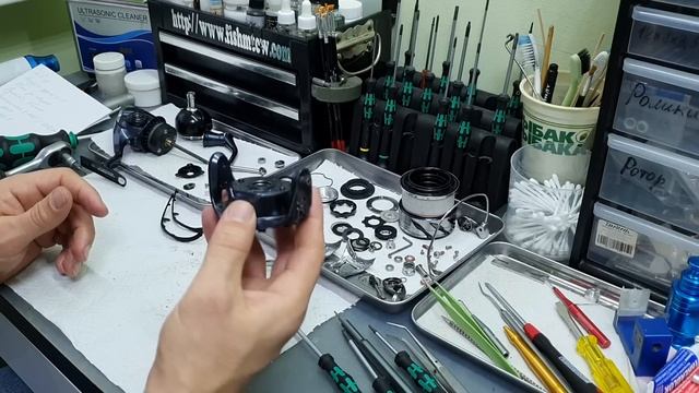 Shimano 21TwinPower SW 6000PG обзор/разбор/обслуживание смотреть онлайн