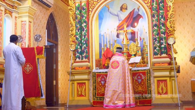 Easter Service | ഈസ്റ്റർ | St. George Jacobite Syrian Church Karayamparambu | Live | 16.04.2022 смотреть онлайн