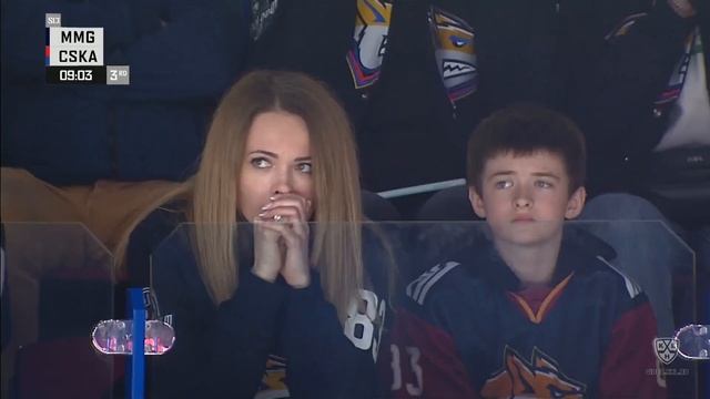 Koshechkin saves with his pad смотреть онлайн