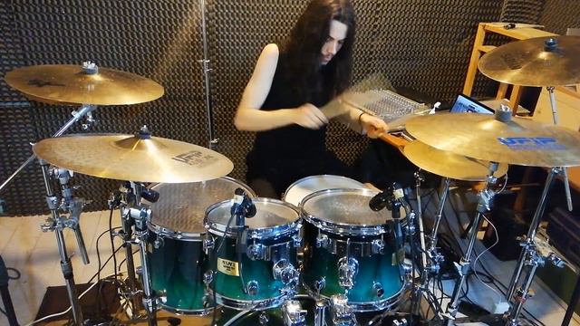 KAZ RODRIGUEZ - THOUGHTS - DRUM COVER + DRUM SOLO by ALFONSO MOCERINO смотреть онлайн