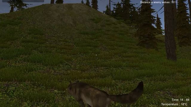 Wolf Simulator Нашёл обитаемую ферму смотреть онлайн