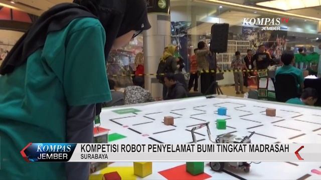 Kompetisi Robot Penyelamat Bumi Tingkat MI, MTS dan MA смотреть онлайн