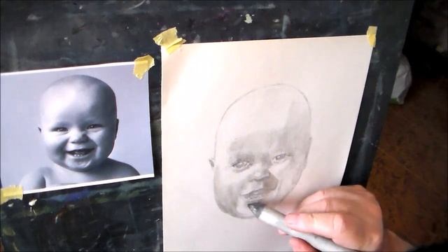 Как нарисовать ребенка поэтапно карандашом смотреть онлайн