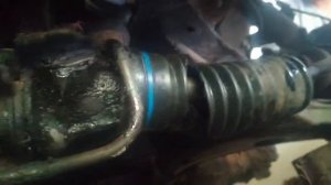 subaru legacy BG снимаем рейку