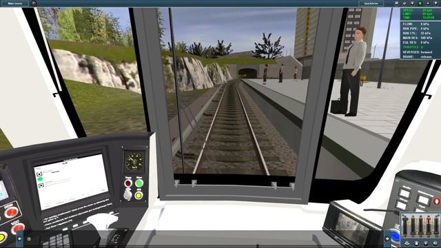 Trainz simulator 12 C20 (Subway Stockholm) Tunnelbana spel смотреть онлайн
