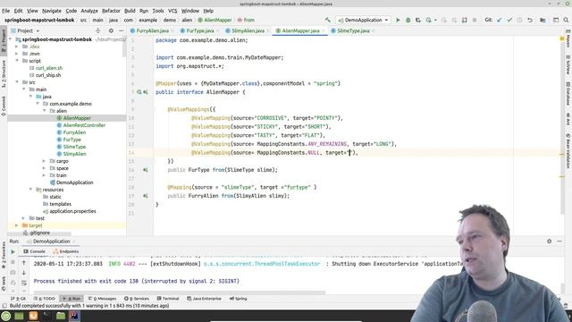 Spring Boot MapStruct Enums смотреть онлайн