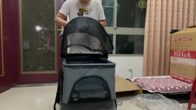 UNBOXING|DOG STROLLER ?? смотреть онлайн