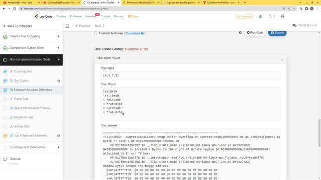 Leetcode -- Oral Mind: Minimum Absolute Difference - 20230205 Debug (3-2/4) TBD смотреть онлайн