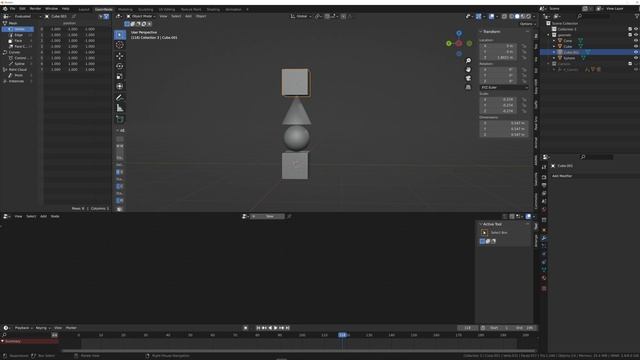how modifiers work on a group of objects in blender 3.0способ деиствия модификаторов на группу объе смотреть онлайн