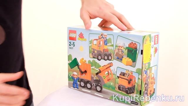Lego Duplo Мусоровоз 5637 смотреть онлайн