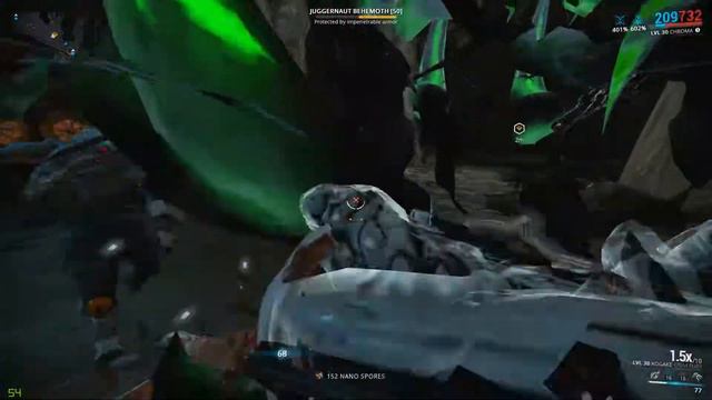 Warframe: Killing Juggernaut with fist type weapons. смотреть онлайн