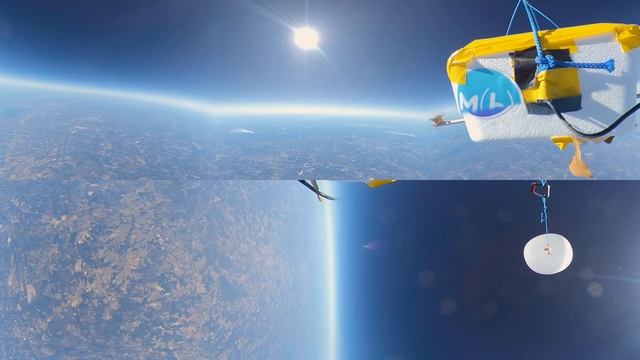 Full Flight Of Insta360 Weather Balloon Flight (Plus Fighter Jet Fly By!)