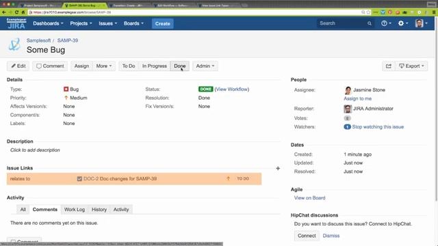 Feature Overview - Bob Swift "Create on Transition for JIRA" add-on смотреть онлайн