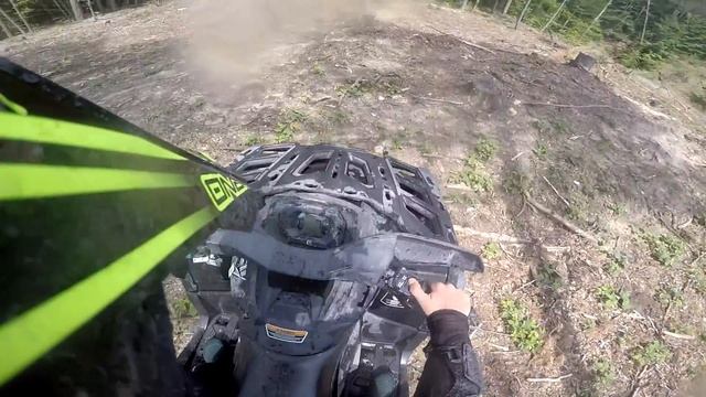 BRP Outlander 800 xt VS BRP Outlander 1000 xmr | #1 смотреть онлайн